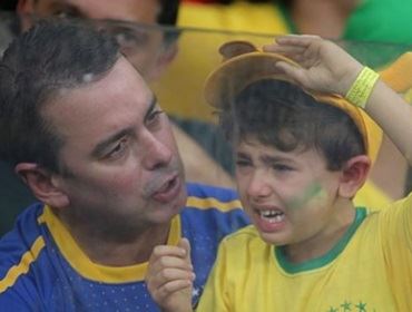 Vexame da Seleção Brasileira.