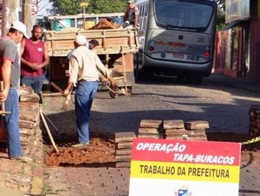 Serviços de manutenção são reforçados na cidade