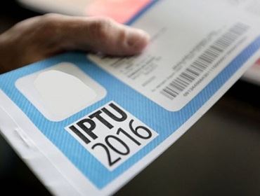 2ª parcela do IPTU vence no dia 31