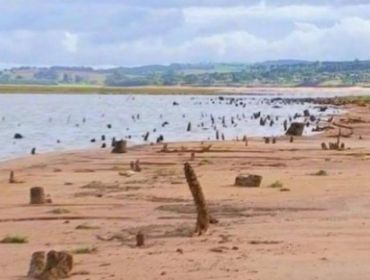 Baixo nível de água na represa preocupa moradores