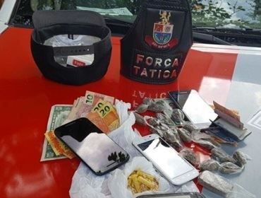 Dupla é presa com pedras de crack e porções de maconha em Tatuí